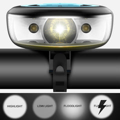 Speaker Waterproof Rechargeable Bicycle Lights Bike Headlight