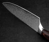 Image of 3Pcs Japanese Cleaver Paring Slicing Utility Damascus Pattern Set Chef Kitchen Knife