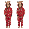 Image of Deer Hood PJS Matching Family Christmas Pajamas