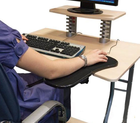 Ergonomic Computer Mouse Pad Chair Desk Hand Arm Wrist Support Rest
