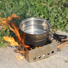 Compact Folding Lightweight Portable Backpacking Stove