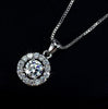 Image of Zirconia Round CZ Grandma Jewelry Necklace