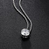 Image of Zirconia Round CZ Sister Jewelry Necklaces