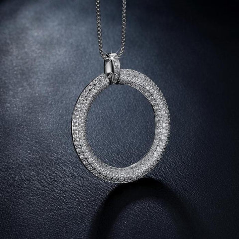 Ring Circle Grandma Jewelry Necklace