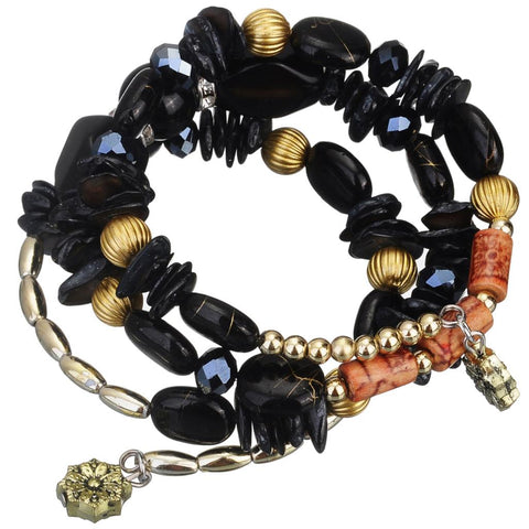 Charm Coral Stone Bohemian Jewelry Boho Bracelets