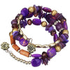 Image of Charm Coral Stone Bohemian Jewelry Boho Bracelets