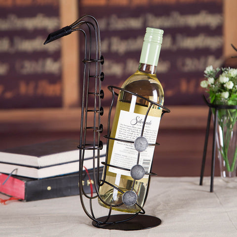 Craft Saxsophone Wine Bottle Holder