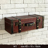 Image of Retro Vintage Suitcase Leather Decorative Floating Wall Shelves