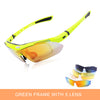 Image of 5 Lens UV Polarized Cycling Glasses