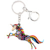 Image of Acrylic Unicorn Keychain