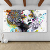 Image of Flower Floral Girl Canvas Wall Art