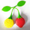 Image of 2Pcs Strawberry Lemon Loose Tea Steeper Infuser