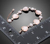 Image of Romantic Heart CZ Sister Jewelry Bracelets