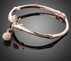 Image of Round Pendant Crystal Grandma Jewelry Bracelet