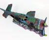 Image of Large Sunken Airplane Aircraft Wreck Ornaments Aquarium Fish Tank Decorations