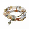 Image of Chic Coral Stone Bohemian Jewelry Boho Bracelets