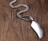 Image of Stainless Steel Wing Feather Jewelry Angel Necklace