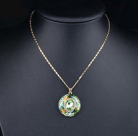 Lucky Pendant Grandma Jewelry Necklace
