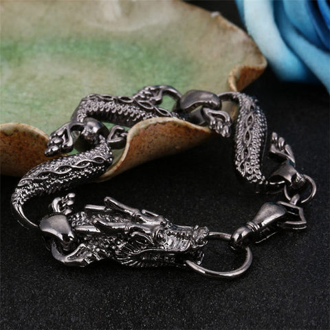 Unique Dragon Mens Bracelets