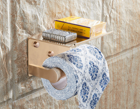 Multifunction Roll Toilet Paper Holder