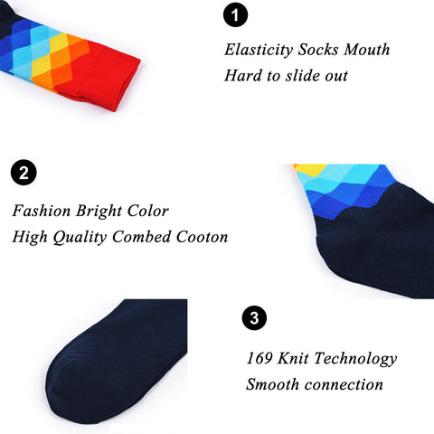 12 Pairs Funky Happy Cool Funny Socks