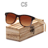Image of Handmade UV Wooden Bamboo Sunglasses