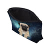 Image of 3D Print Pug Dog Small Makeup Bag Cosmetic Pouch