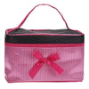 Image of Bowknot Cute Cosmetic Travel Makeup Bag
