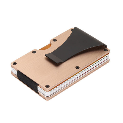 RFID Card Holder Front Pocket Slim Minimalist Wallet
