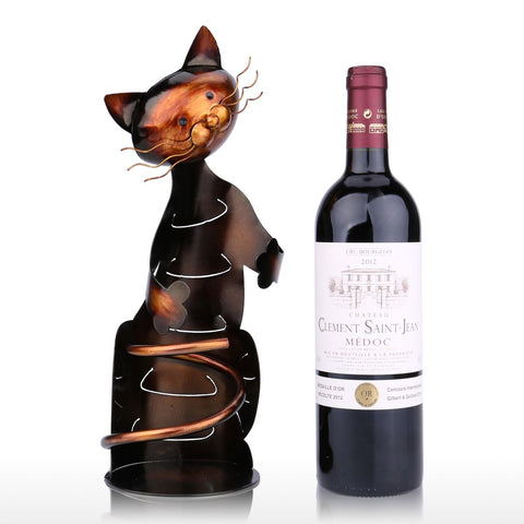 Cool Cat Wine Bottle Holder