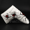 Image of Spider Black White Blade Putter Golf Head Covers