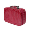 Image of Large Leather Cosmetic Travel Makeup Bag