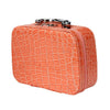 Image of Large Leather Cosmetic Travel Makeup Bag