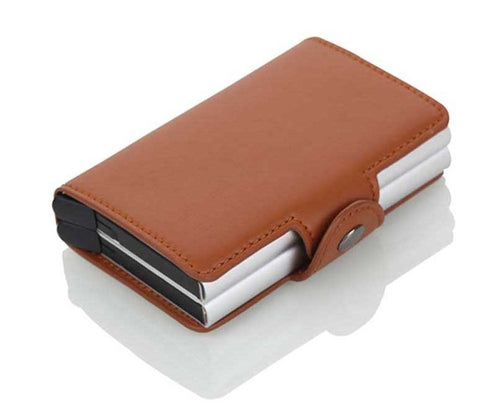 RFID Card Holder Money Clip Clamp Slim Minimalist Wallet