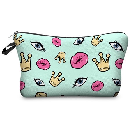 3D Fashion Small Makeup Bag Cosmetic Pouch