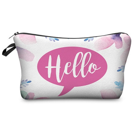 3D Fashion Small Makeup Bag Cosmetic Pouch