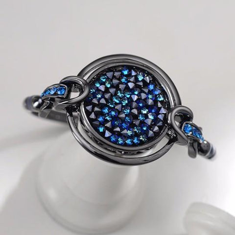 Vintage Crystal Charm Grandma Jewelry Bracelet