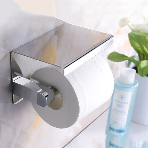 Chrome Mirror Toilet Paper Holder
