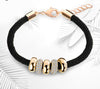 Image of Rope Charm Gold Sister Jewelry Bracelets