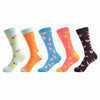 Image of 5 pairs Cool Cute Funny Women Socks