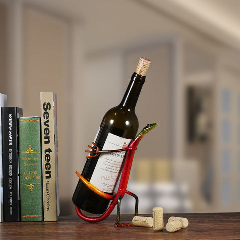 Gecko Wine Bottle Holder
