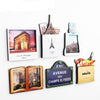 Image of 6Pcs 3D France Paris Decorative Fridge Refrigerator Magnets