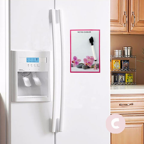 Orchid Flower Erase Message Board Fridge Refrigerator Magnets
