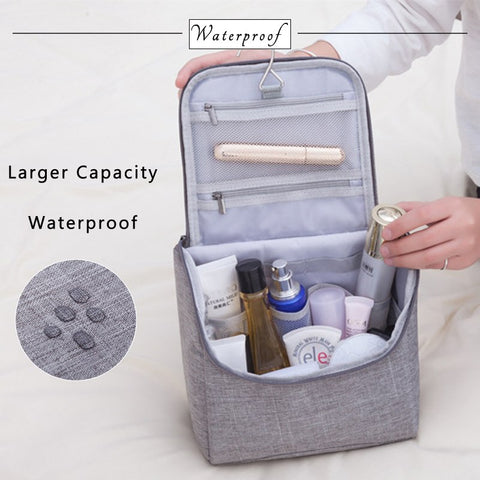Large Waterproof Travel Cosmetic Hanging Toiletry Bag