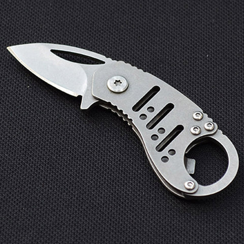 Keychain Camping Hunting Folding Pocket Knife