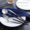 Image of Luxury Stainless Steel Plating European Western Flatware Cutlery Set