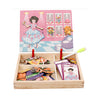 Image of Magnetic Girl Dress Up Wooden Puzzle Board