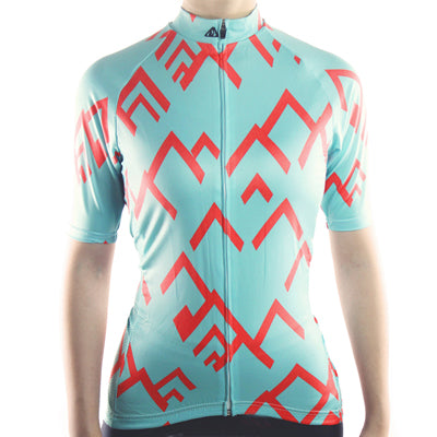 Breathable MTB Short Sleeve Clothing NS-06 Women Cycling Jersey
