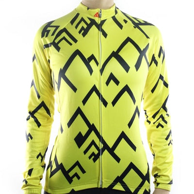 Thermal Winter Long Sleeve Clothing NZ-01 Women Cycling Jersey