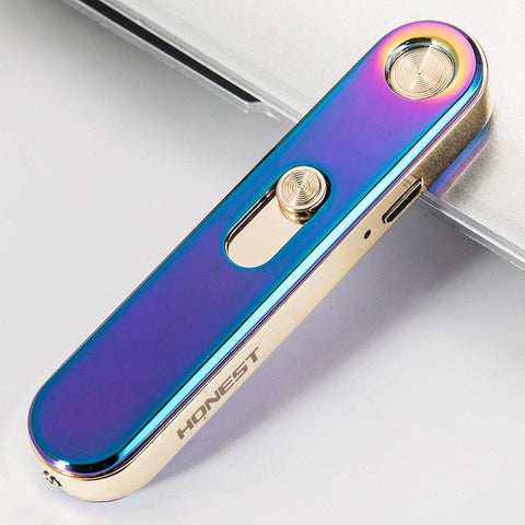 Windproof Rechargeable Electric USB Lighter